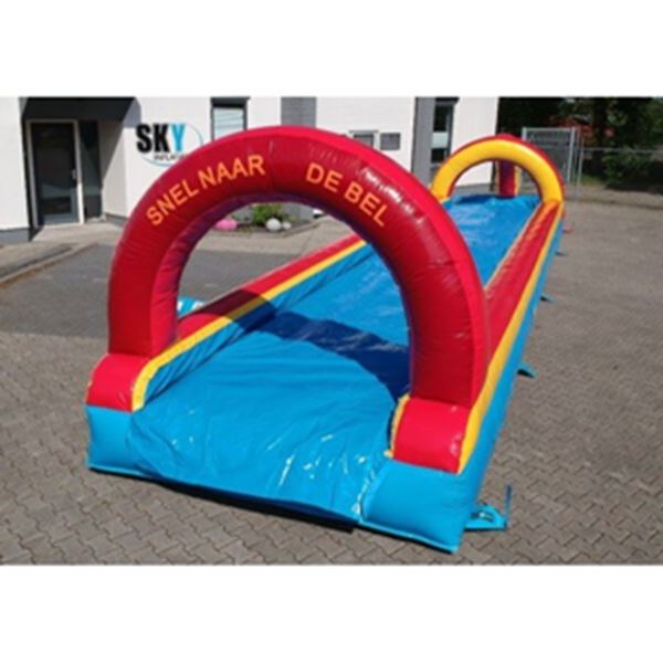 Buikschuifbaan 14x3m Buikschuifbaan 14x3m